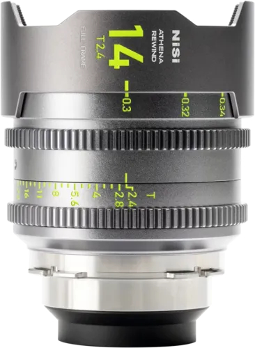 NiSi Cine Lens Athena Prime Rewind 14mm T2.4 PL-Mount