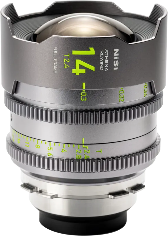 NiSi Cine Lens Athena Prime Rewind 14mm T2.4 PL-Mount