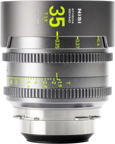 NiSi Cine Lens Athena Prime Rewind 35mm T1.9 PL-Mount