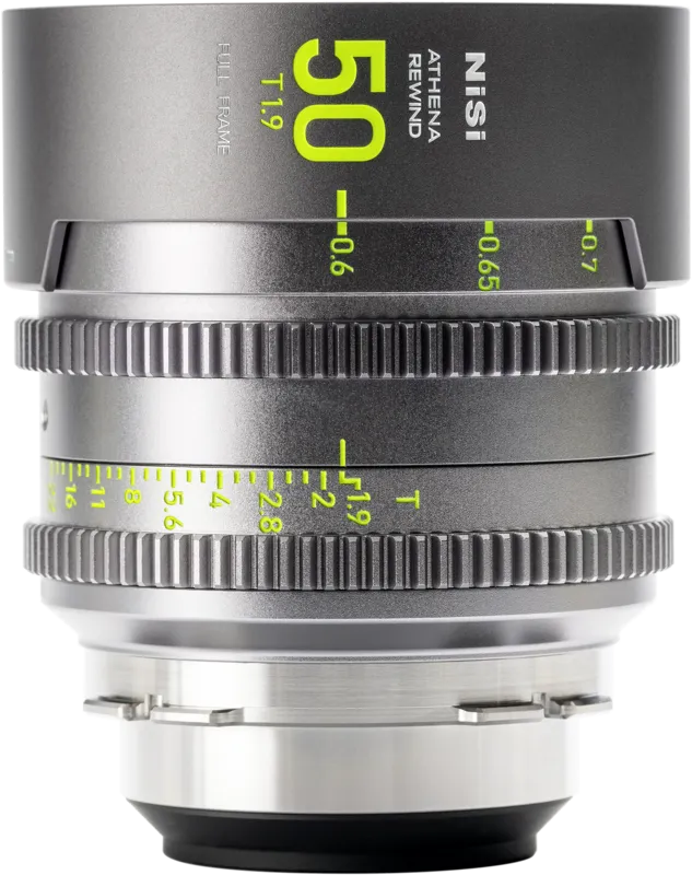 NiSi Cine Lens Athena Prime Rewind 50mm T1.9 PL-Mount