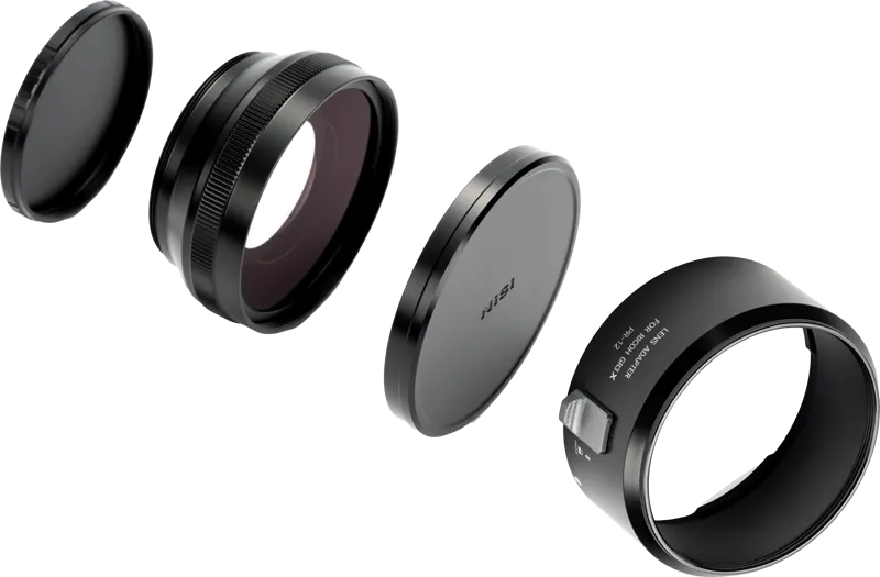NiSi Wide Conversion Lens Kit for Ricoh GR IIIx (Adapter + 0.78x Lens)