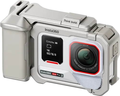Insta360 Ace Pro 2 (Arctic White) | Xplorer Bundle (Moonlight Silver)