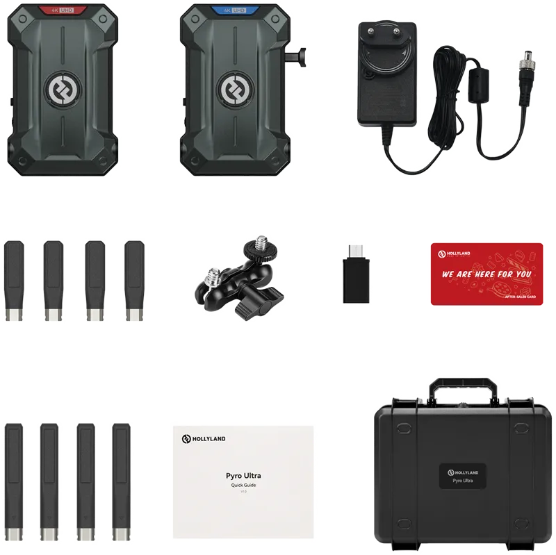 Hollyland Pyro Ultra 1TX & 1RX Wireless Video Transmission System