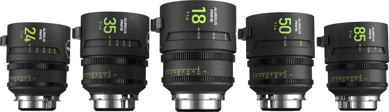 NiSi Cine Lens Set Aureus Prime PL-Mount