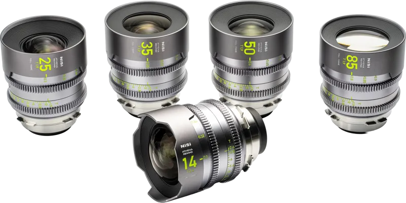 NiSi Cine Lens Set Athena Prime Rewind PL-Mount