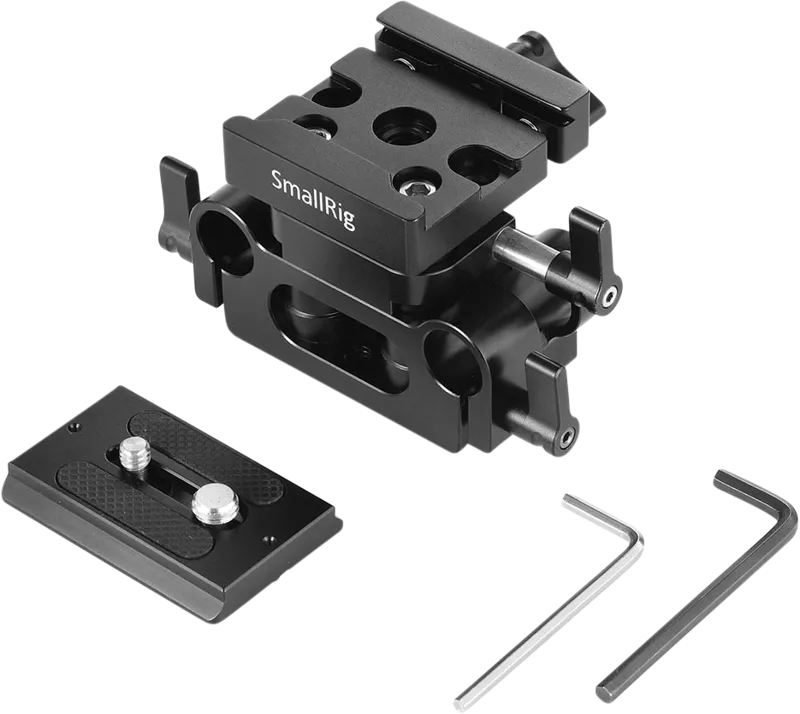 SmallRig 2272 Univ 15mm Rail Supp Syst Baseplate