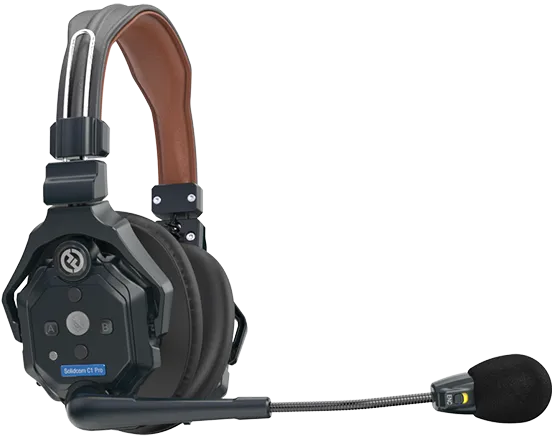 Hollyland Solidcom C1 Pro Wireless Stereo Remote Headset Double-Ear Version