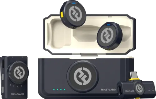 Hollyland LARK M2 Mini Combo with Camera RX + USB-C RX