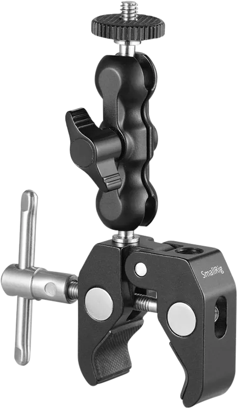 SmallRig 2164 Multi-functional Crab-Shaped Clamp w/ Ballhead Magic Arm