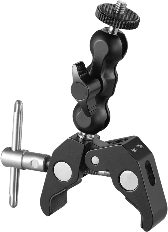 SmallRig 2164 Multi-functional Crab-Shaped Clamp w/ Ballhead Magic Arm