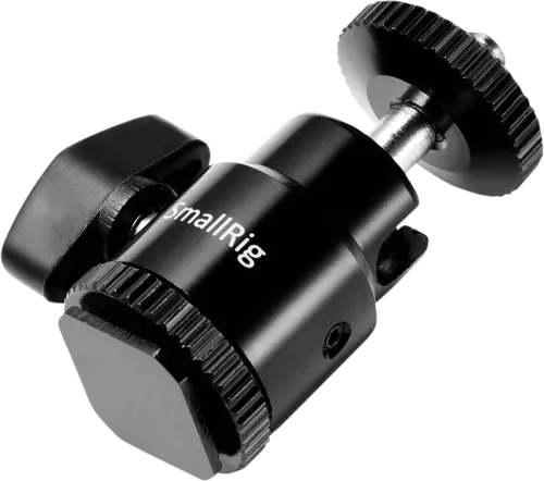 SMALLRIG 761 Camera Cold Shoe - Ballhead-1/4" Scre
