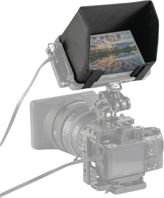 SMALLRIG 2269 Sun Hood for Atomos Ninja V