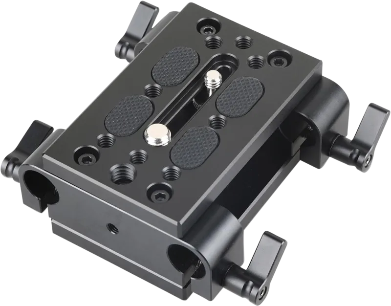 SMALLRIG 1798 Baseplate w/Dual 15mm Rod Clamp