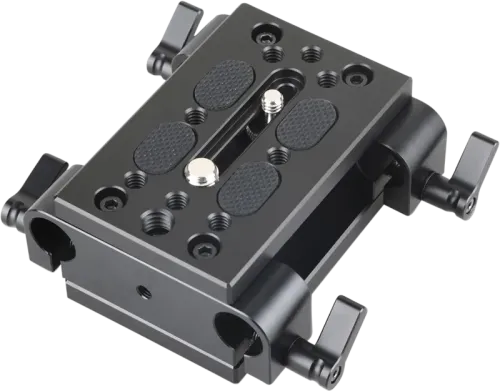 SMALLRIG 1798 Baseplate w/Dual 15mm Rod Clamp