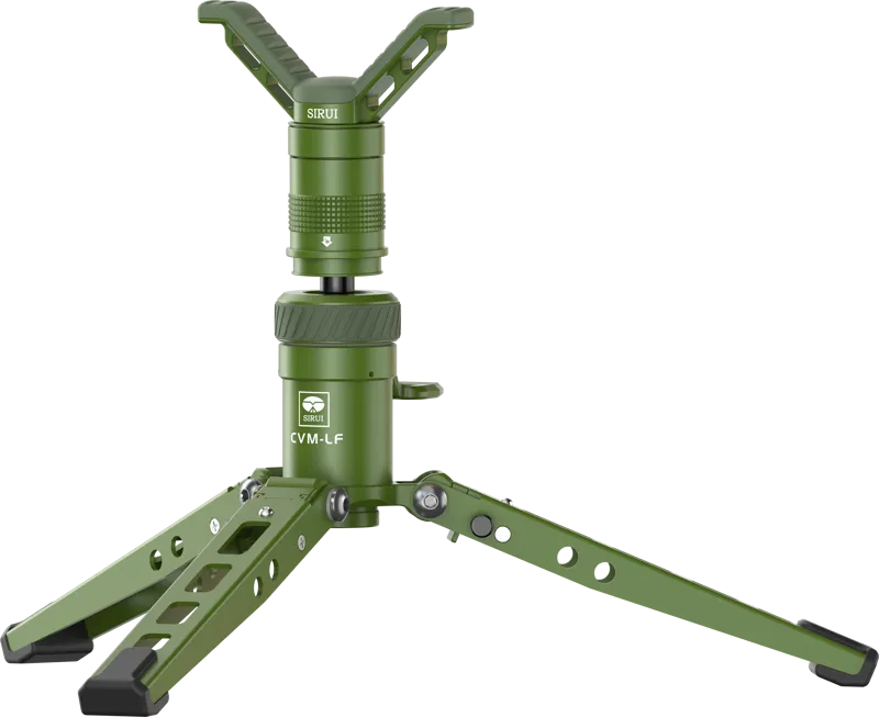 Sirui Table Tripod / Low Angle Monopod Feet & V-Shape Gun Pedal Version Green