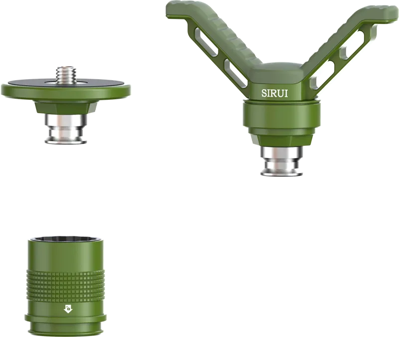 Sirui Quick Release Clamp V-Shape Gun / Plate Green