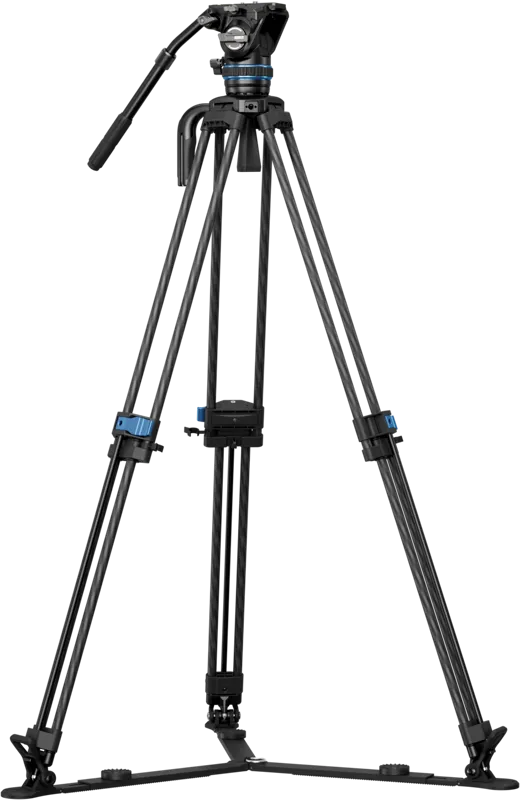 Sirui Pro Video Carbon Tripod Kit Rapid Twin-Leg SQ75+S5