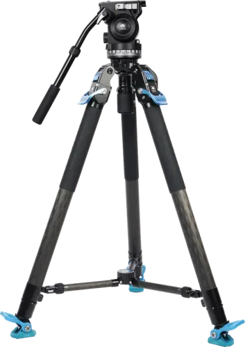 Sirui Pro Video Tripod Kit Rapid SVT-75 Pro + Video Head VHS10