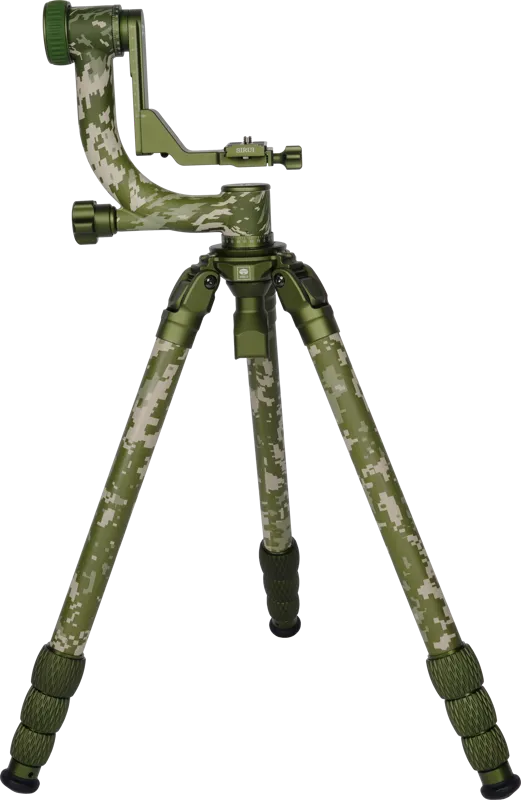 Sirui Carbon Tripod + Gimbal Head kit CT-3204 +CH20 Camoflage