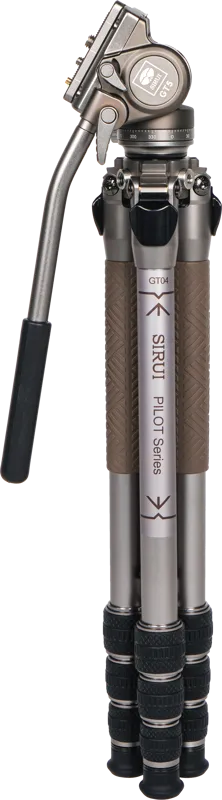 Sirui Pilot Series Alu Tripod GT04+GT5 Videohead Grey