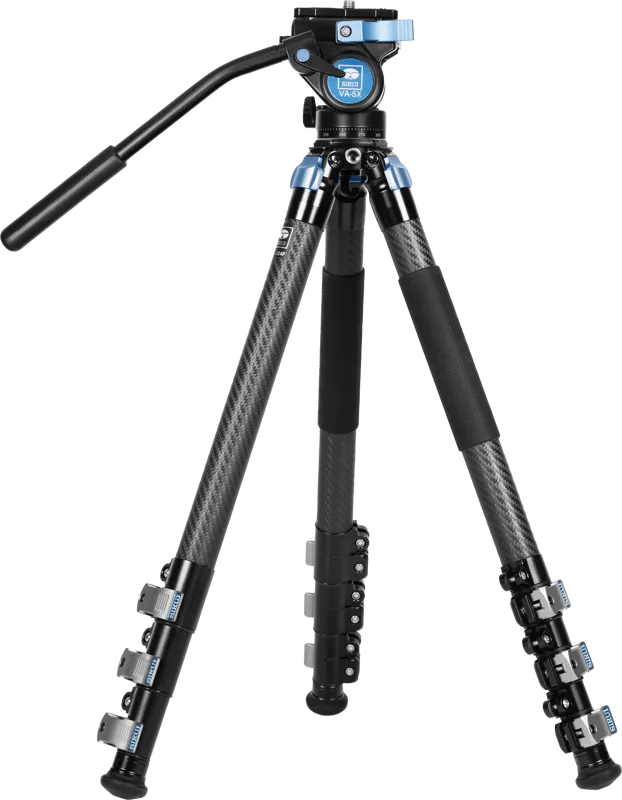 Sirui Carbon Fiber Tripod Kit with VideoHead L-324F + VA-5X
