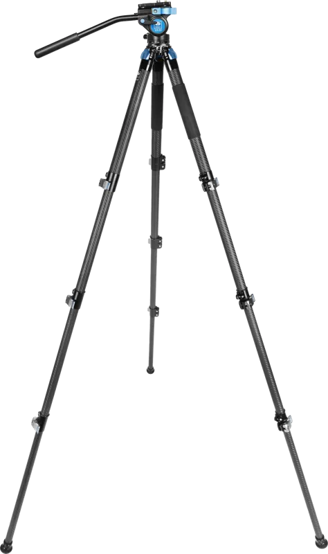 Sirui Carbon Fiber Tripod Kit with VideoHead L-324F + VA-5X