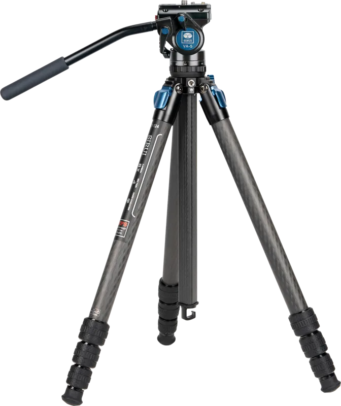 Sirui ST-124+VA-5X Carbon Tripod WPS with Video Head