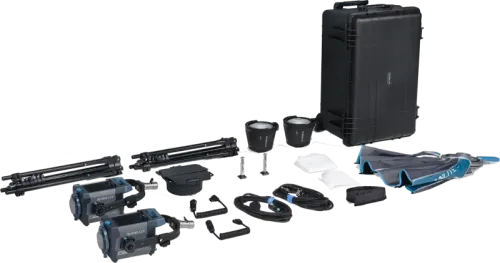 NANLUX Evoke 150C 2-Light Kit in Trolley Hardcase