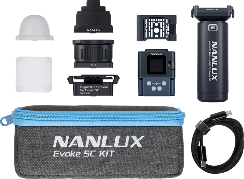 NANLUX Evoke 5C KIT LED Full-color Spot Light Kit