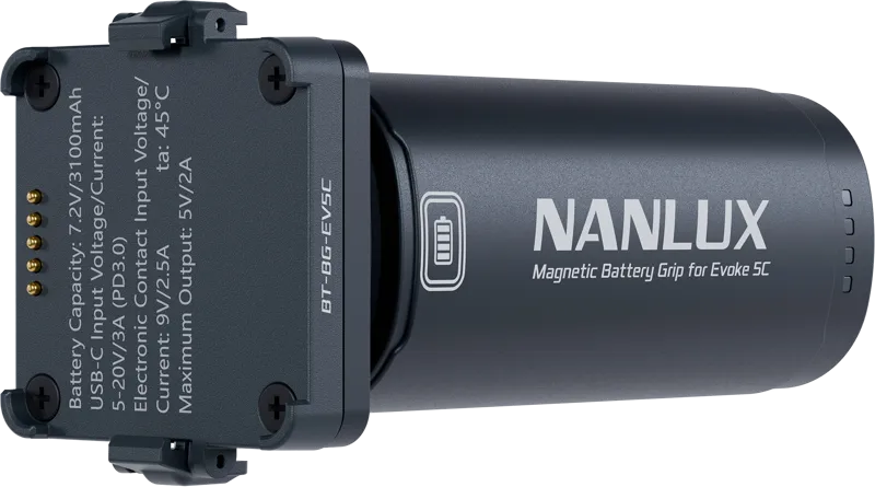 NANLUX Evoke 5C Magnetic Battery Grip