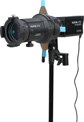 NANLITE Forza 60C LED Color Spot Light with 19°&36° Projection Attachment -  Ex Battery grip