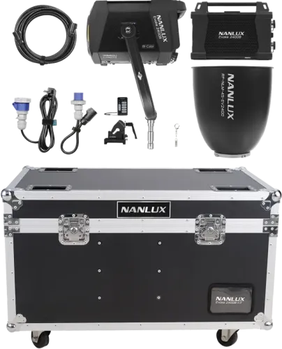NANLUX Evoke 2400B Spot Light in Flight Case with 45° Reflector