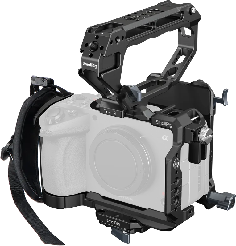SmallRig 6779 HawkLock Handheld Cage Kit with V-Mount Plate for Sony FX5