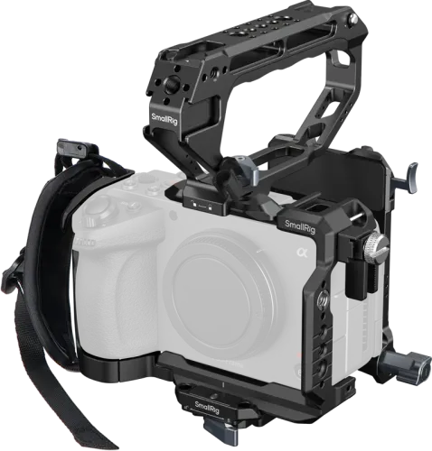 SmallRig 6779 HawkLock Handheld Cage Kit with V-Mount Plate for Sony FX5