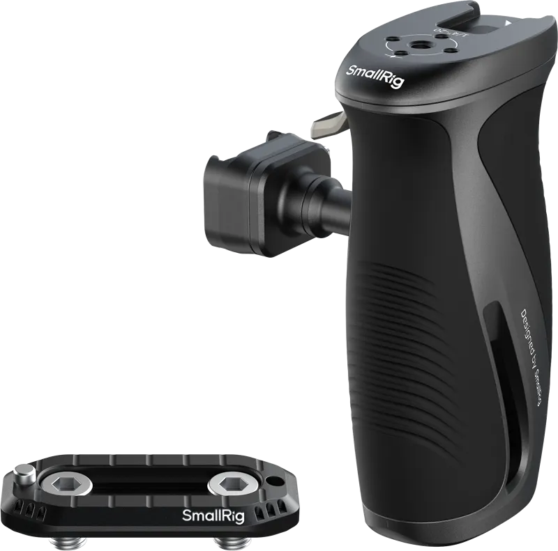 SmallRig 6405 Rotating Side Handle with "HawkLock" H21 Quick Release NATO Clamp