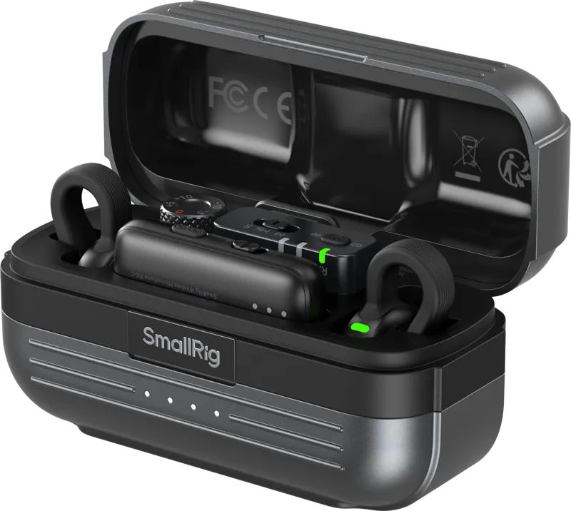 SmallRig 6526 S70 Wireless Microphone with Multi-Device Compatibility Black