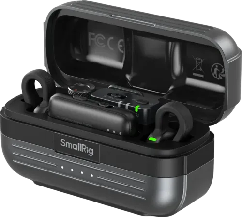 SmallRig 6526 S70 Wireless Microphone with Multi-Device Compatibility Black