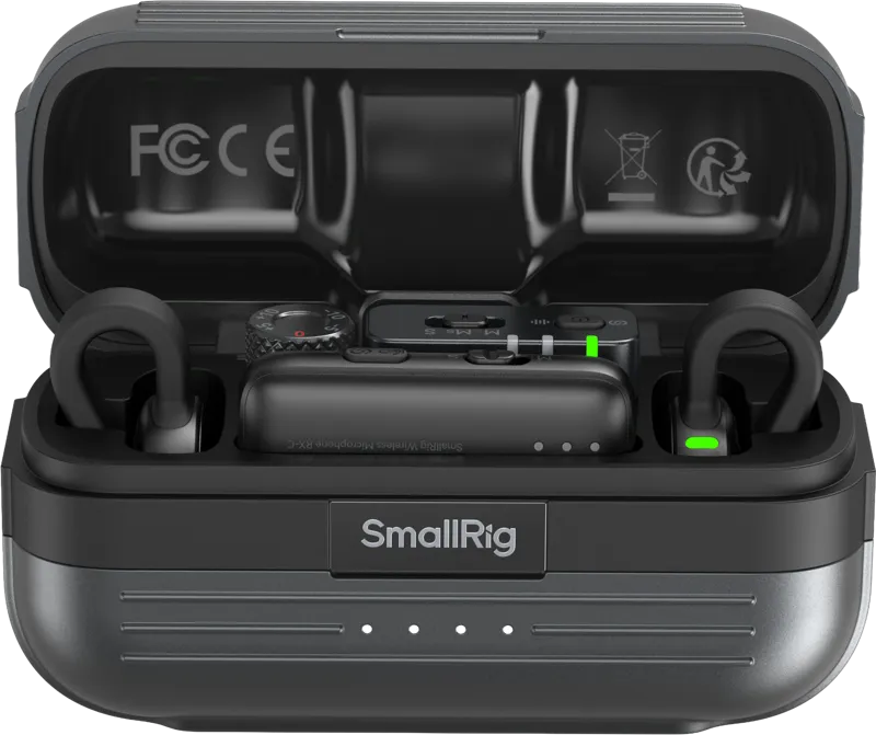SmallRig 6526 S70 Wireless Microphone with Multi-Device Compatibility Black