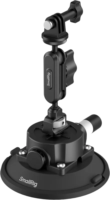 SmallRig 5855 4.5" Suction Cup Mount for Action Cameras