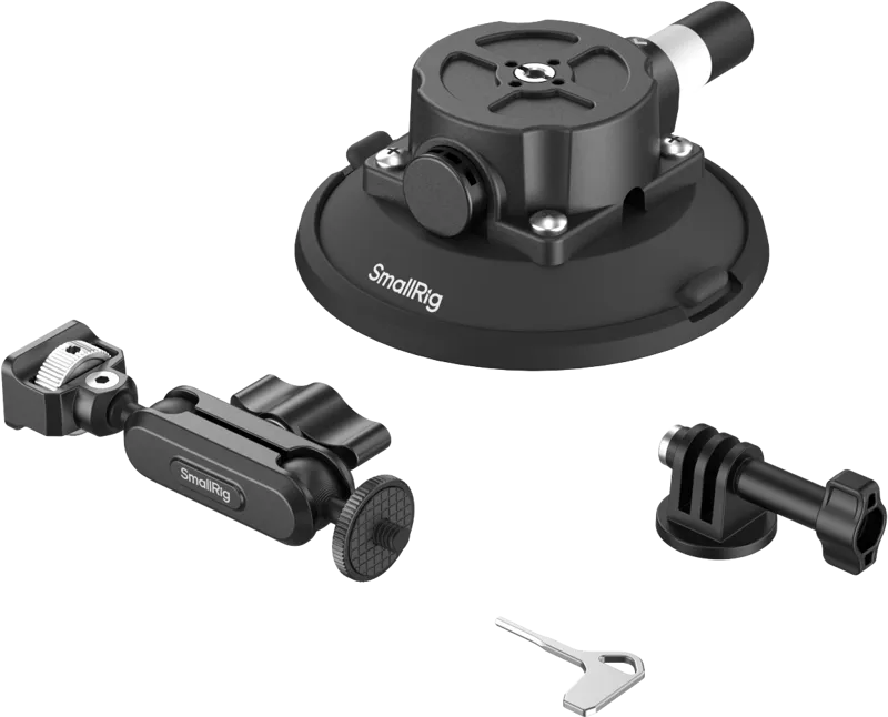 SmallRig 5855 4.5" Suction Cup Mount for Action Cameras