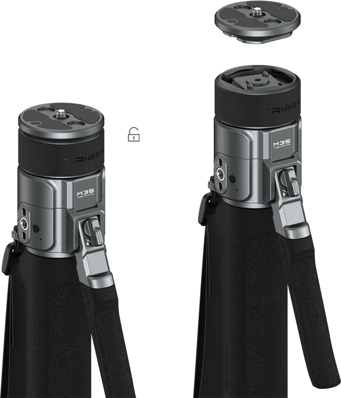SmallRig 6283 Potato Jet TRIBEX PRO X-Clutch Hydraulic Monopod (Standard Version)