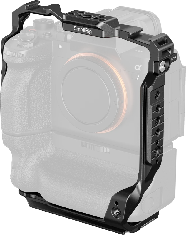 SmallRig 6114 Cage for Sony A 7R V / 7 IV / 7S III / 1 / 7R IV / 7 V with Vertical Grip VG-C4EM