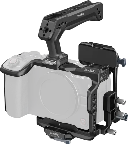 SmallRig 6381 HawkLock Quick Release Cage Kit with V-Mount Battery Plate for Canon EOS R6 V