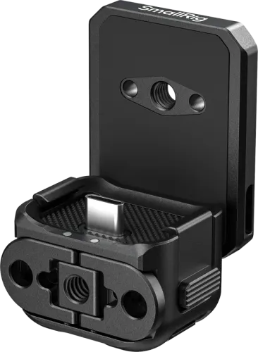 SmallRig 6359 Attachable Quick Release Backplate Mount Support with USB-C Port for DJI Osmo Pocket 4