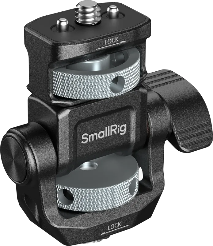 SmallRig 6314 Monitor Support for Horizontal & Vertical Shooting with ARRI 3/8"-16 Locating Screw