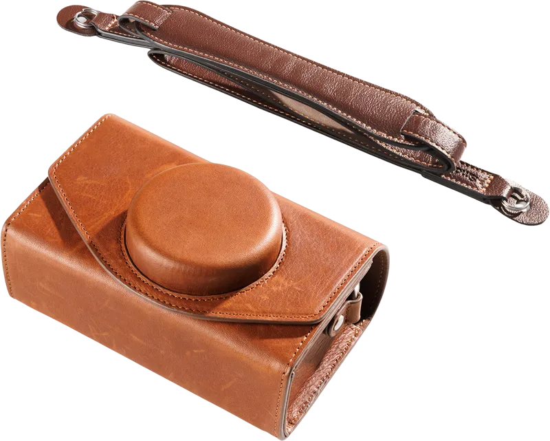 SmallRig 5986 Leather Storage Bag for FUJIFILM X-E5 / X100VI Brown