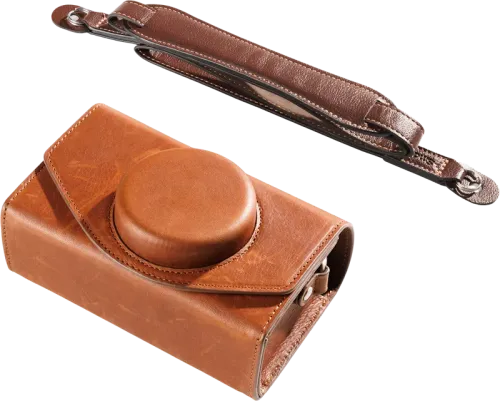 SmallRig 5986 Leather Storage Bag for FUJIFILM X-E5 / X100VI Brown