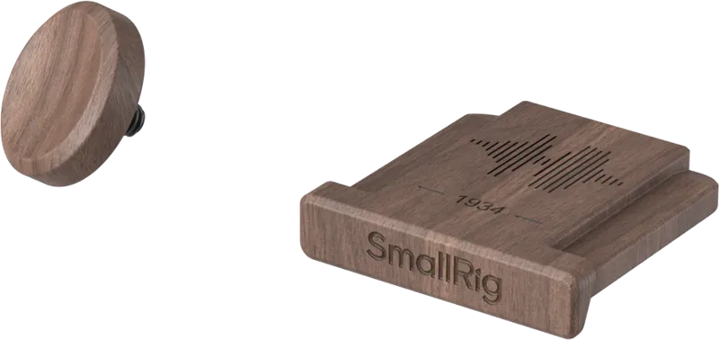 SmallRig 6239 Hot Shoe Cover for FUJIFILM Cameras (Walnut)