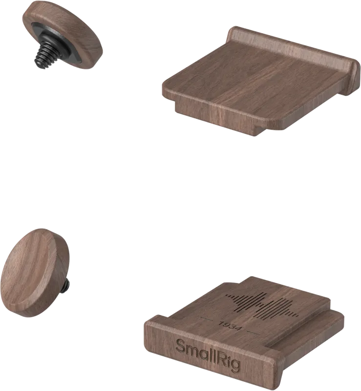 SmallRig 6239 Hot Shoe Cover for FUJIFILM Cameras (Walnut)