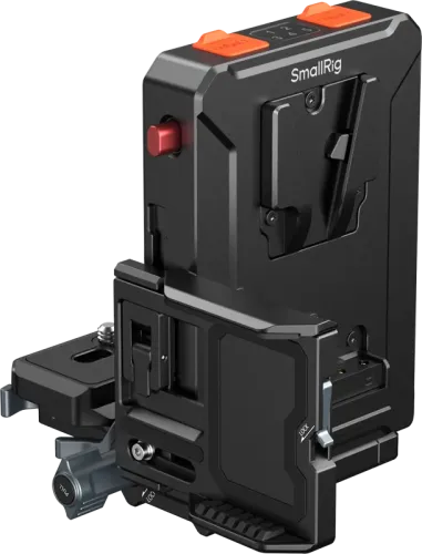SmallRig 5899 Intelligent V-Mount Battery Adapter Plate Compatible with Arca-Swiss